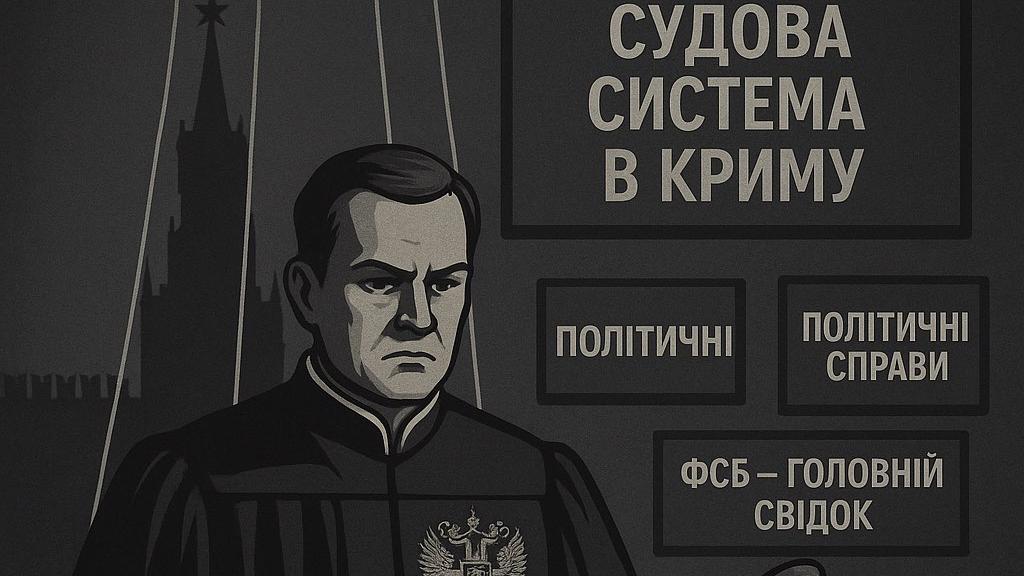 Стан формування окупаційних органів судової системи на ТОТ АР Крим